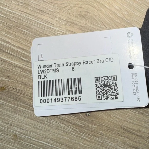 NWT Lululemon Wunder Train Strappy Sports Bra - Picture 4 of 6